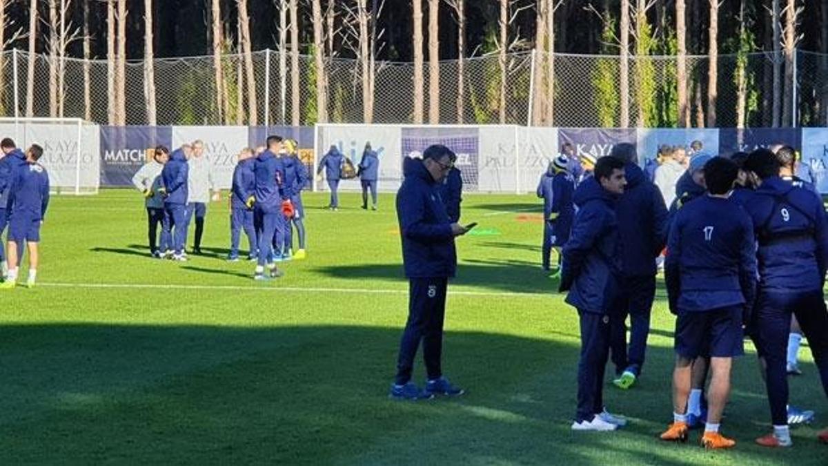 Fenerbahçe'de Comolli de idmanda!