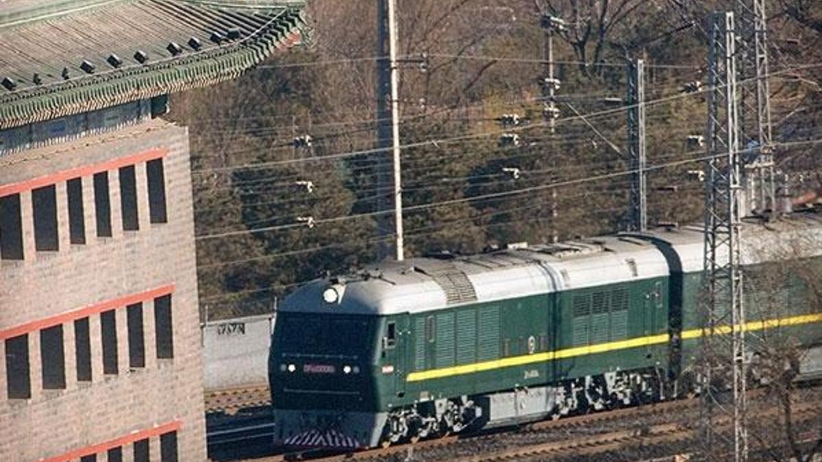 Kuzey Kore liderinin treni Pekin'den ayrıldı