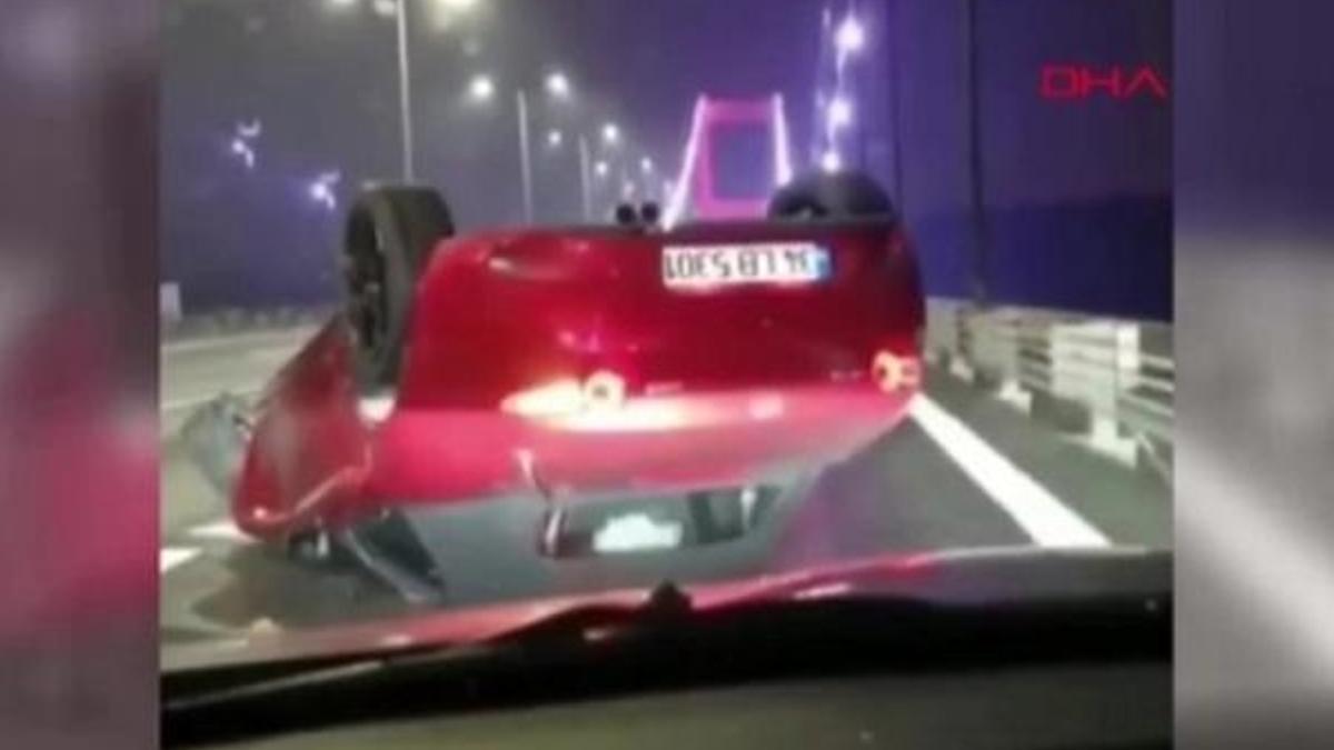 Makas atarken takla atan sürücünün cezası belli oldu!