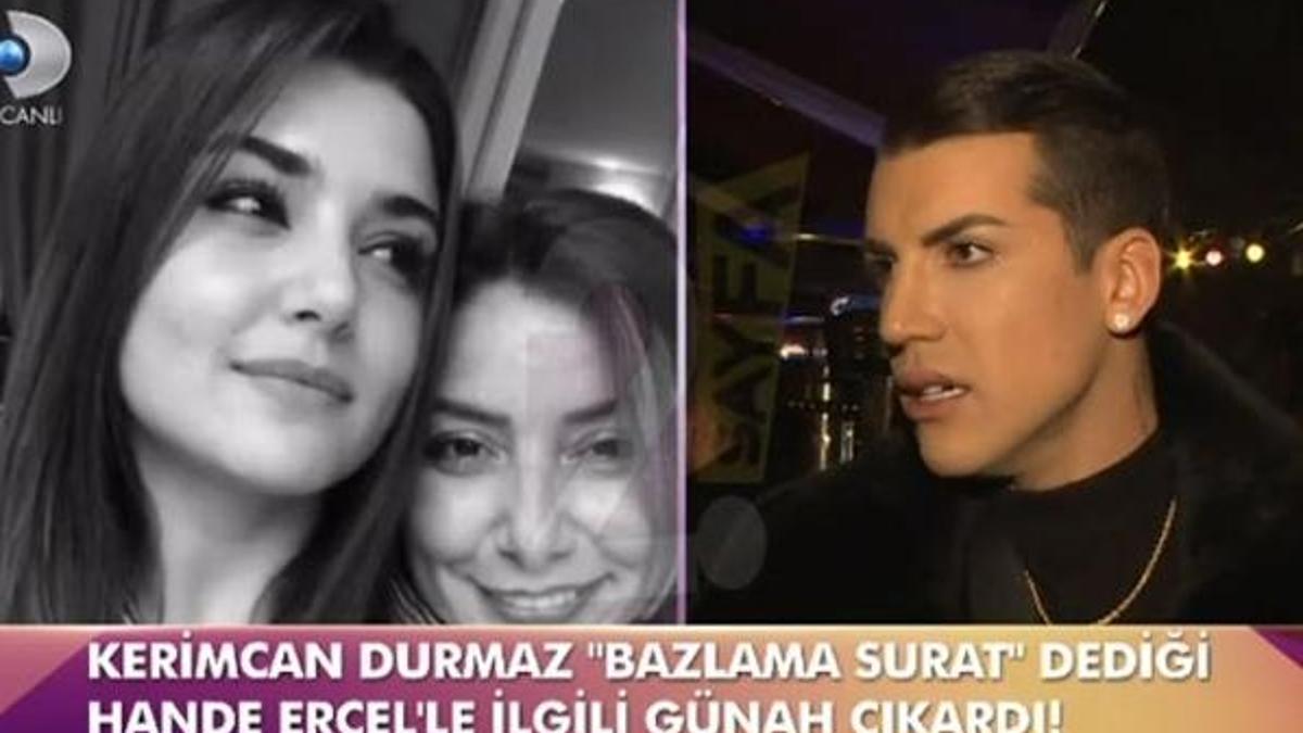 Kerimcan Durmaz: Hande Erçel'in annesinin hasta olduğunu bilmiyordum