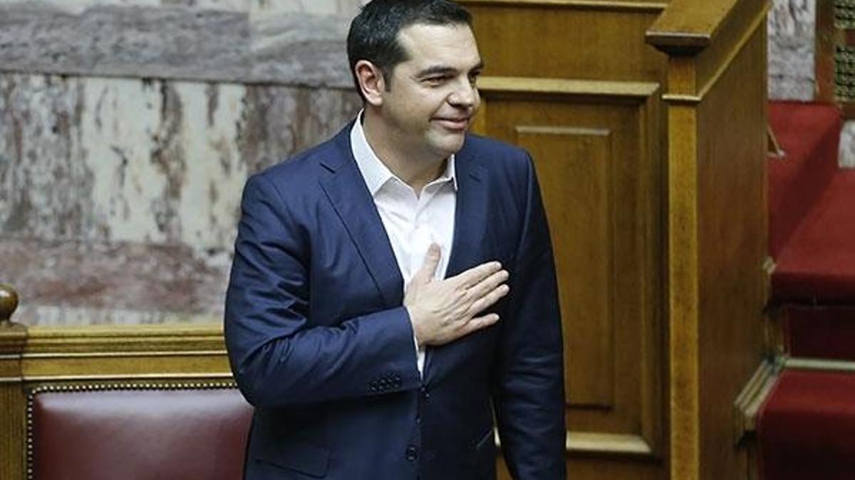 Yunanistan'da Çipras güvenoyu aldı!