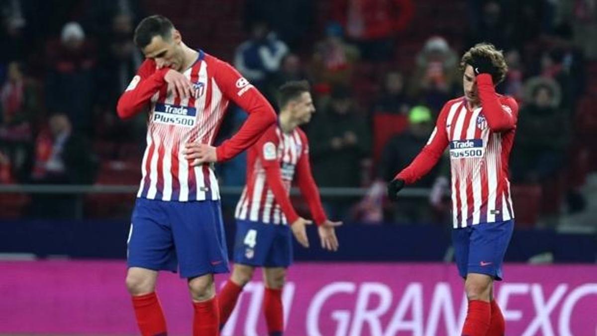 Atletico Madrid Kral Kupası'nda elendi