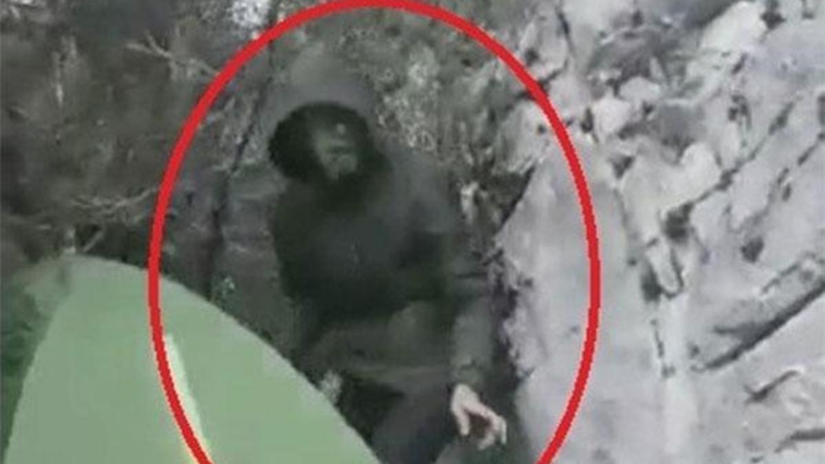 Kanyonda kaybolan gencin son görüntüsü ortaya çıktı