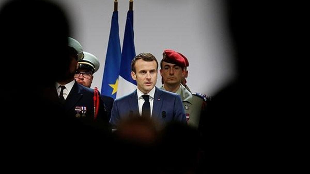 Macron'dan flaş Suriye açıklaması