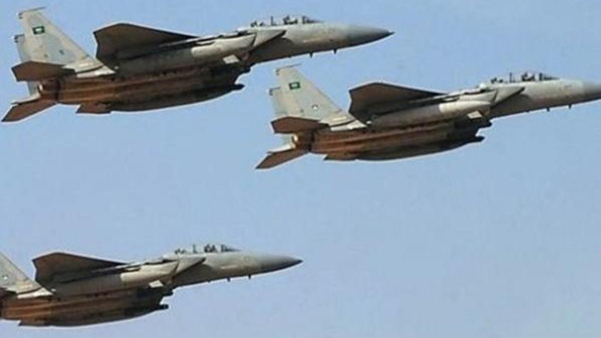 Yemen'de Husilere yönelik yoğun hava saldırısı