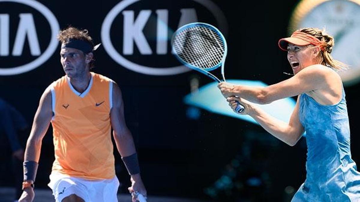 Nadal şaşırtmadı, Sharapova veda etti...