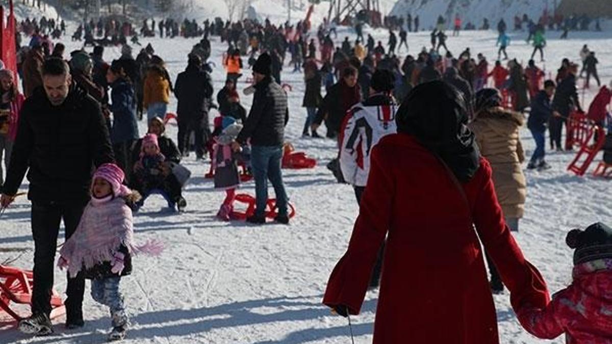Palandöken'de doluluk oranı yüzde 100'e ulaştı