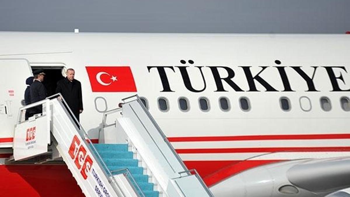 Cumhurbaşkanı Erdoğan Rusya'ya gitti
