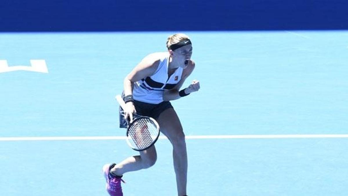 Kvitova, 5 yıl aranın ardından finalde!