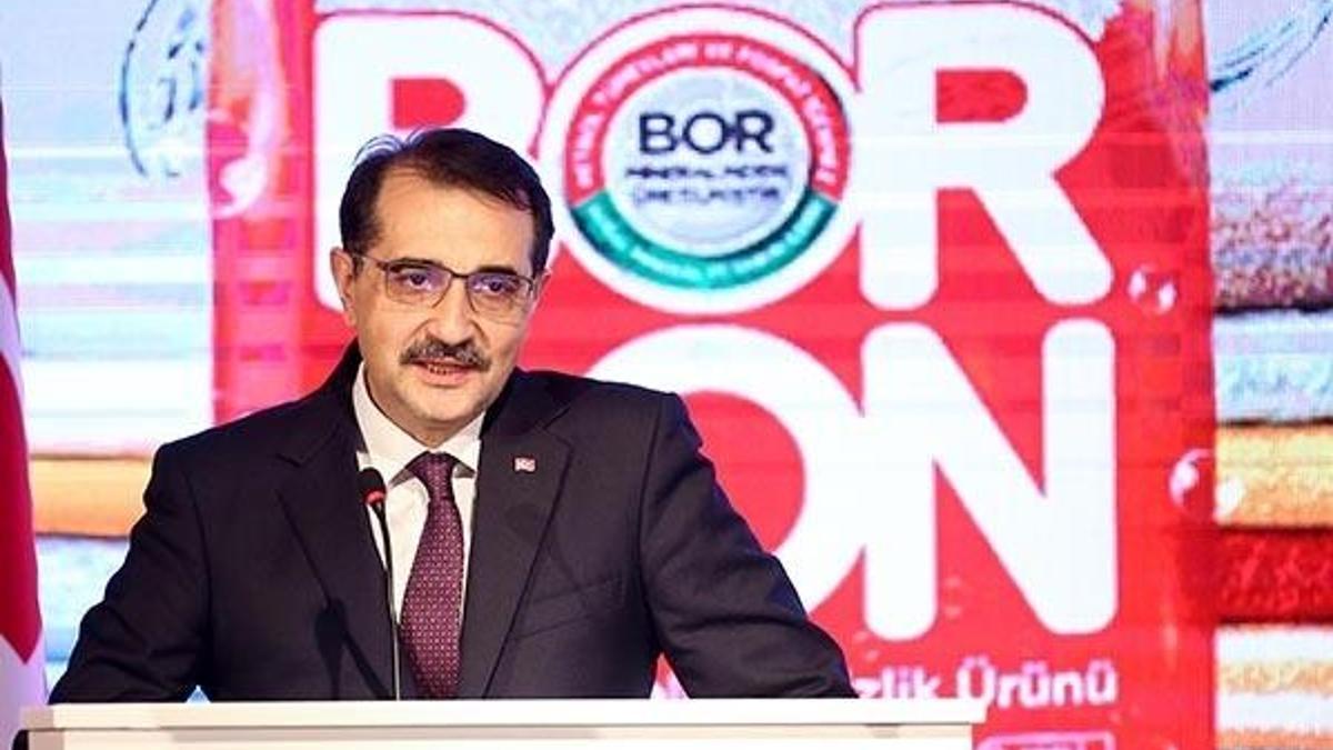 Bakan Dönmez, bordan üretilen Boron'un tanıtım toplantısına katıldı