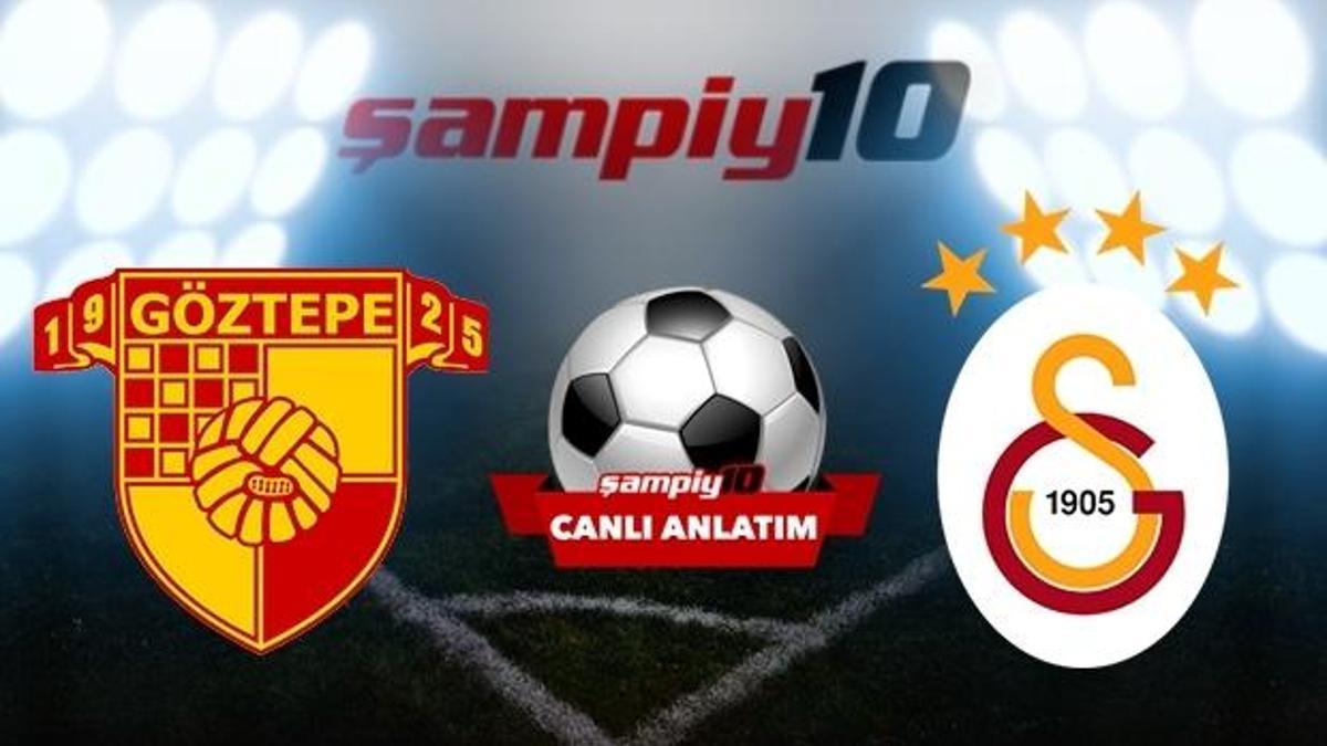 CANLI! Göztepe - Galatasaray