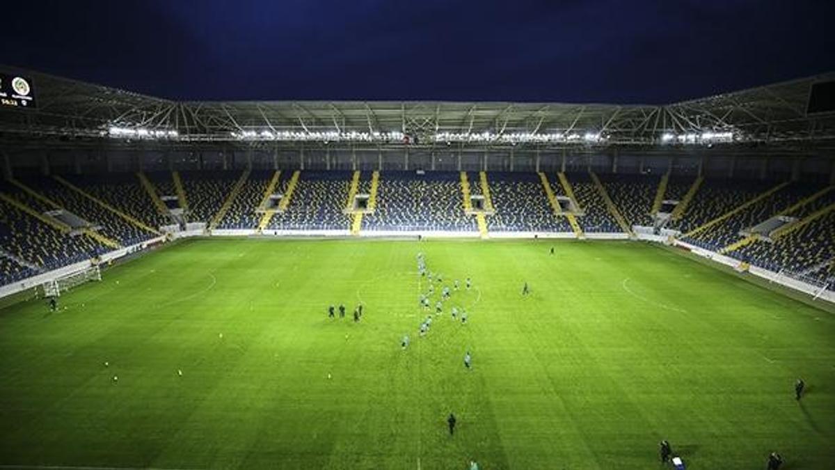 MKE Ankaragücü Eryaman Stadı'nda çalıştı