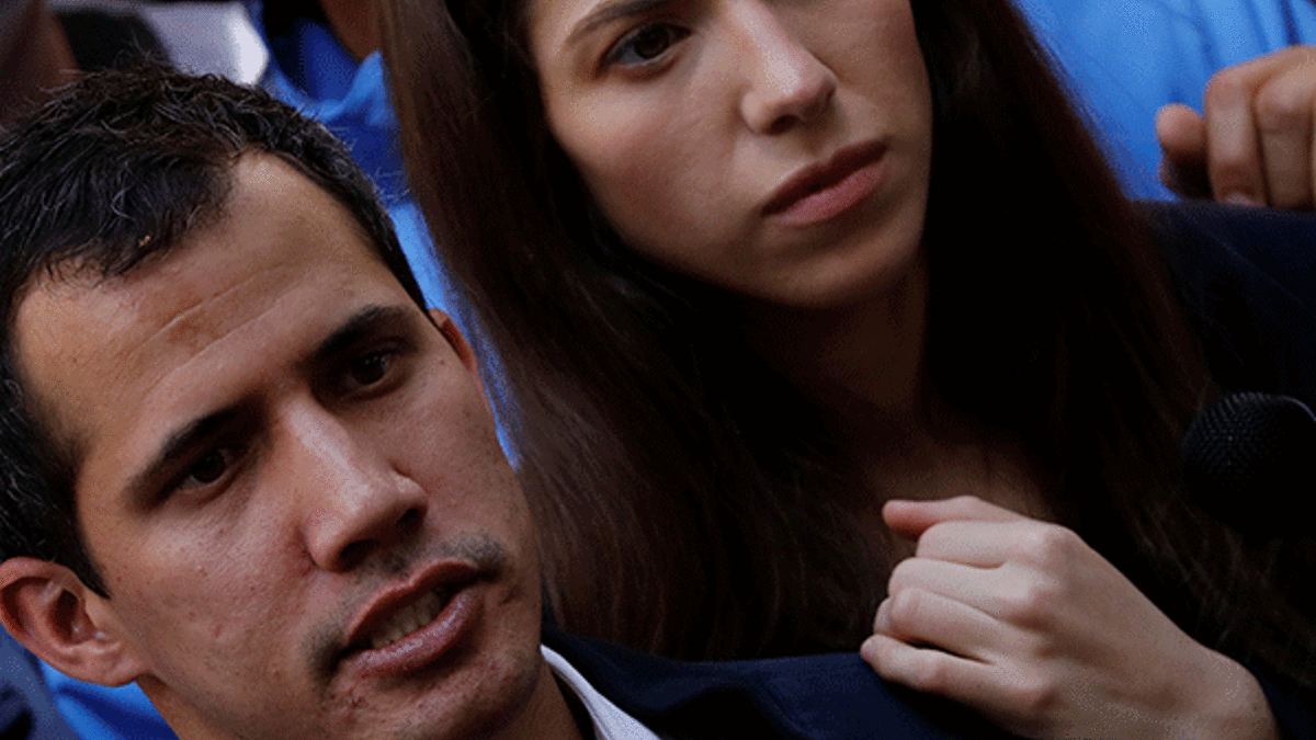Guaido İsrail'e teşekkür etti