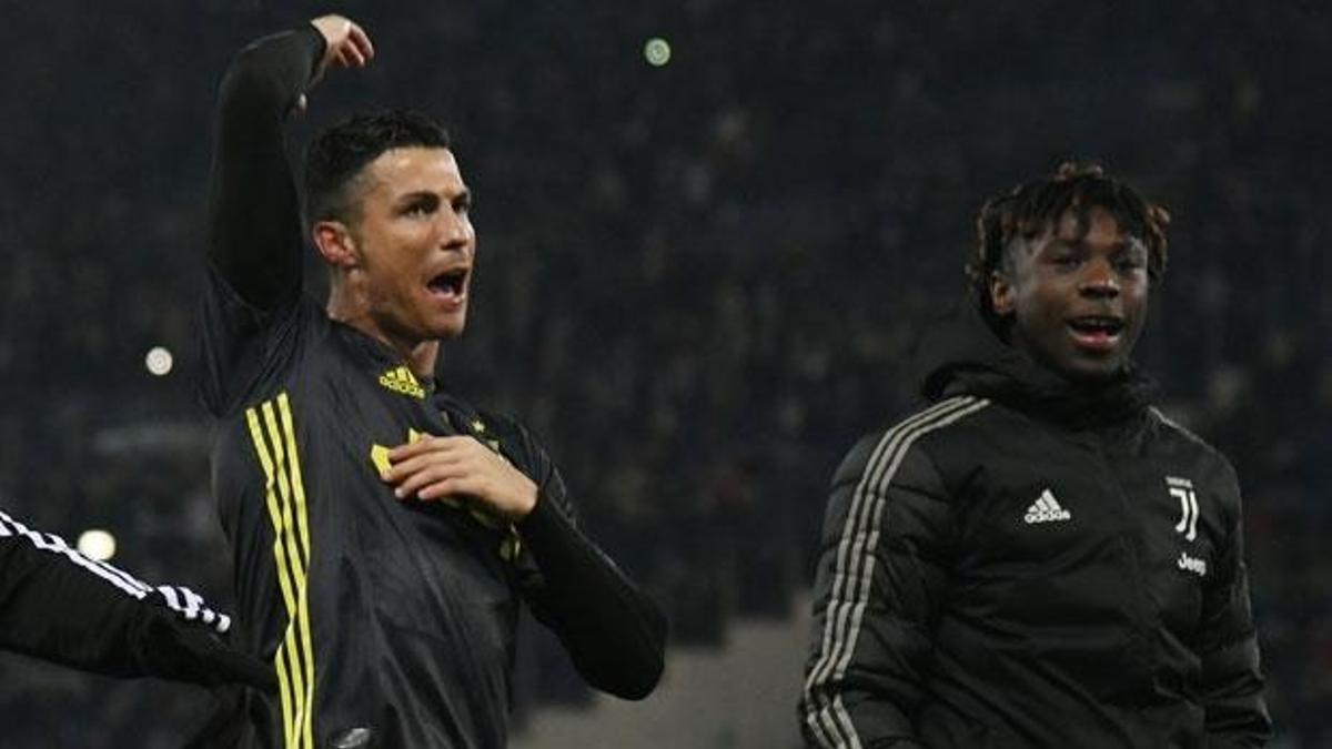 Ronaldo Juventus'u 8'e katladı