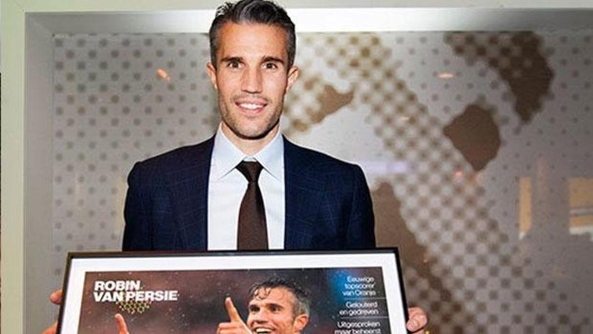 Robin van Persie ödüle layık görüldü