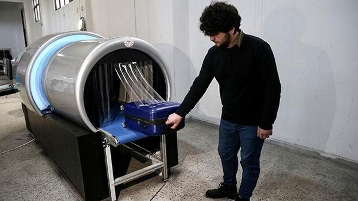 Kenevirden x-Ray cihazı