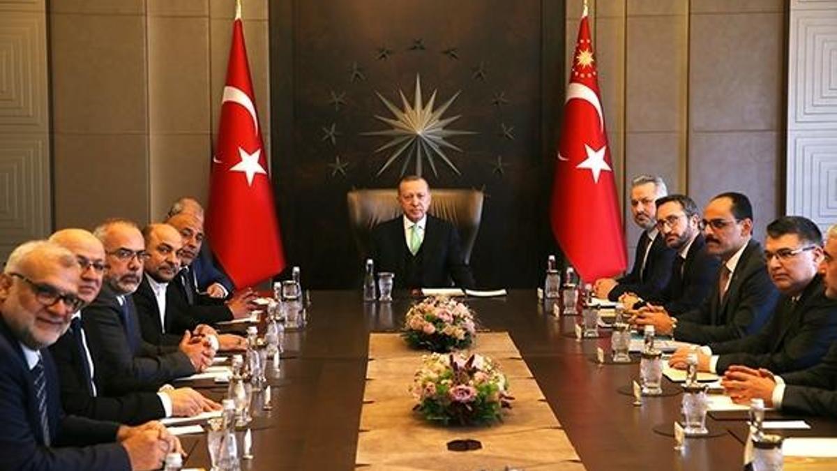 Cumhurbaşkanı Erdoğan, o vekilleri kabul etti!