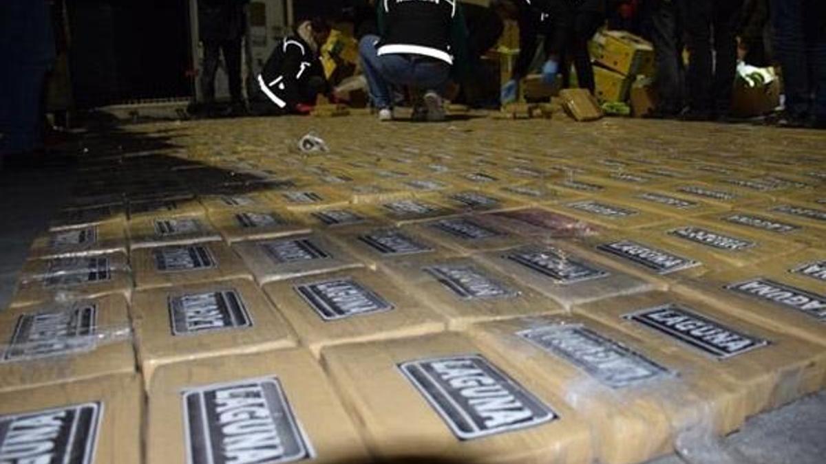 Mersin'de dev operasyon! Tam 615 kilo...