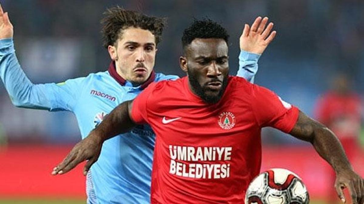 Trabzonspor Ümraniyespor'la 0-0 berabere kaldı