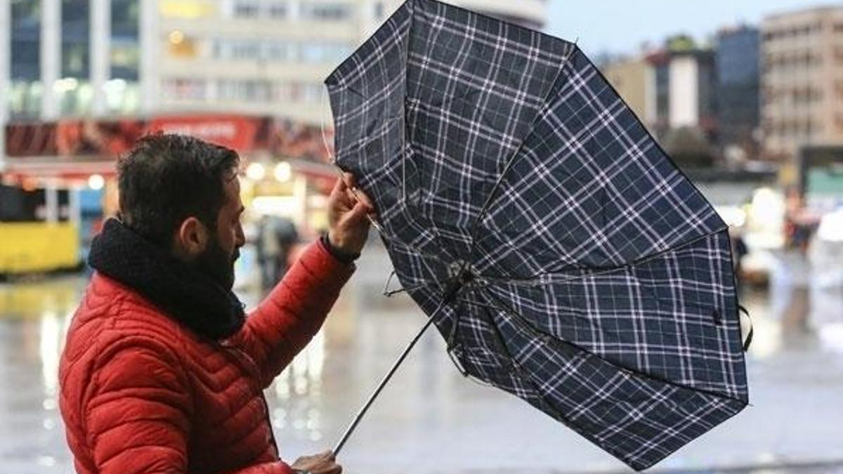 Meteorolojiden kuvvetli rüzgar uyarısı