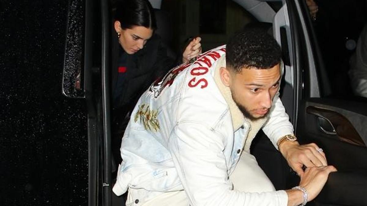 Kendall Jenner ve Ben Simmons böyle yakalandı
