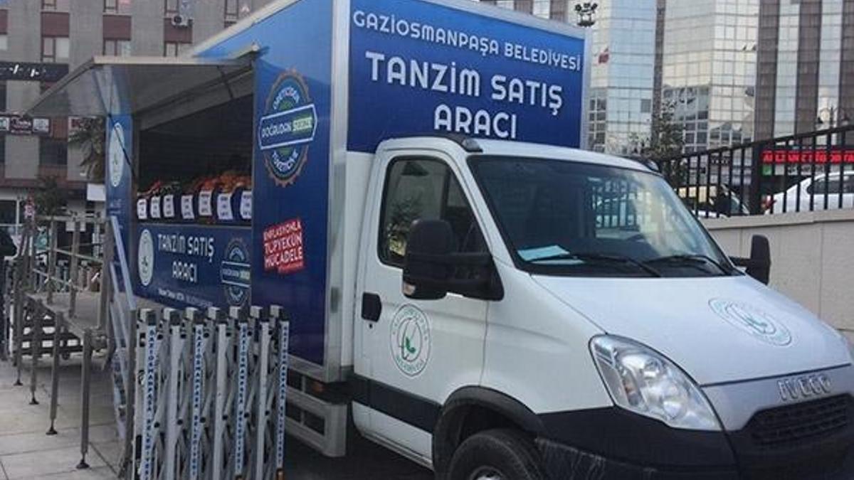 Sebze meyve fiyatları için mobil tanzim satışı başladı!