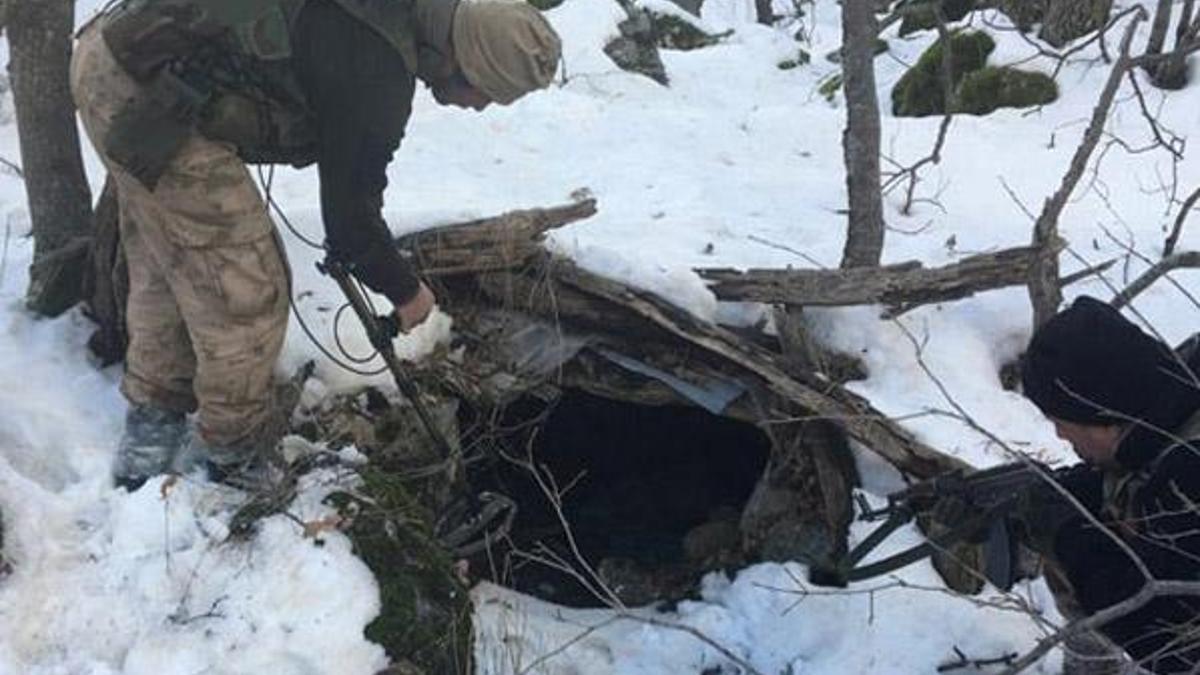 Terör örgütü PKK'nın kış üstlenmesine ağır darbe!
