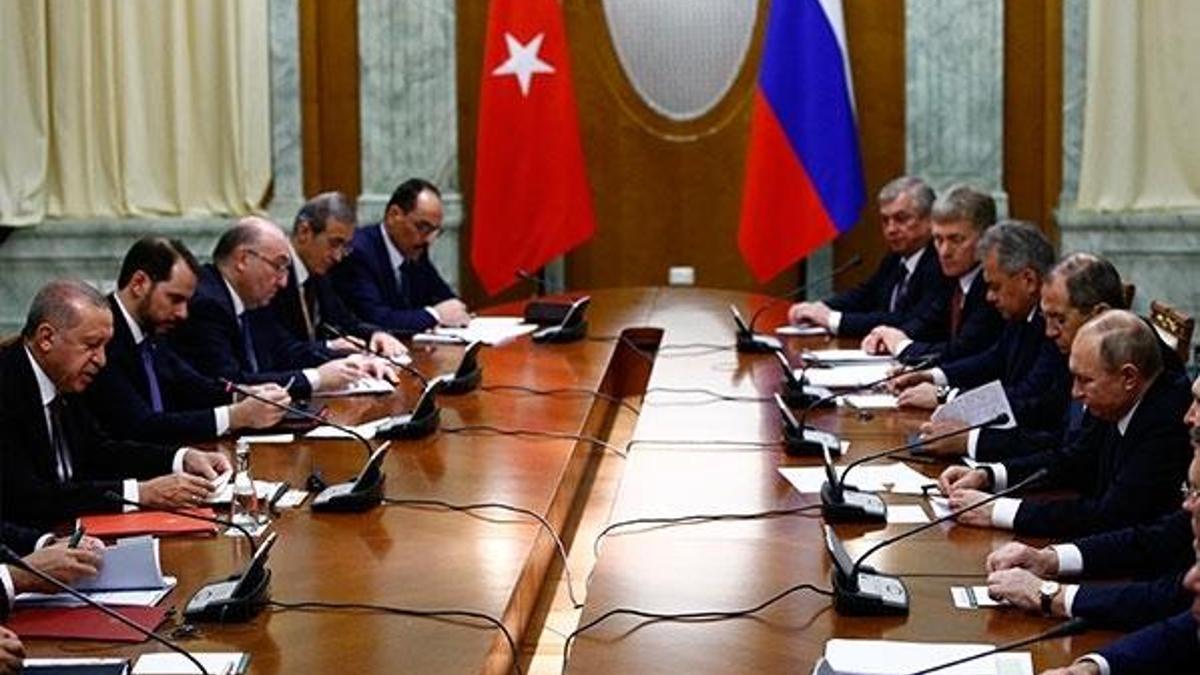 Cumhurbaşkanı Erdoğan, Putin ile görüştü