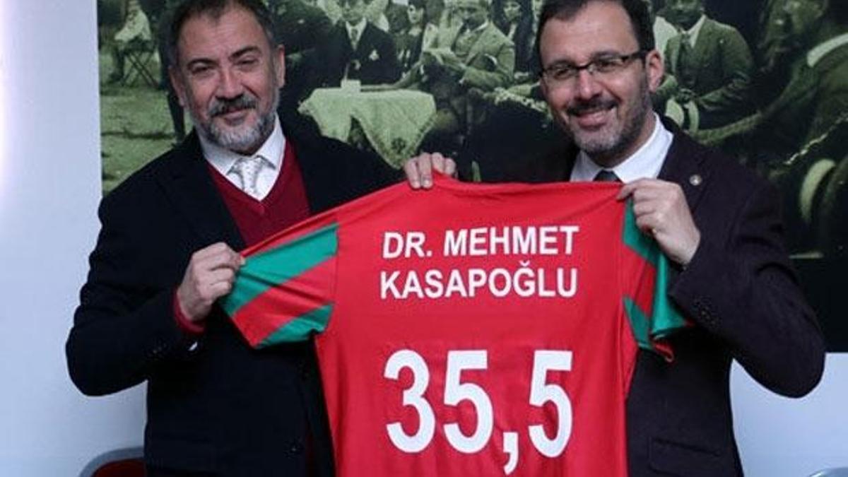 Bakan Kasapoğlu'ndan Karşıyaka'ya ziyaret