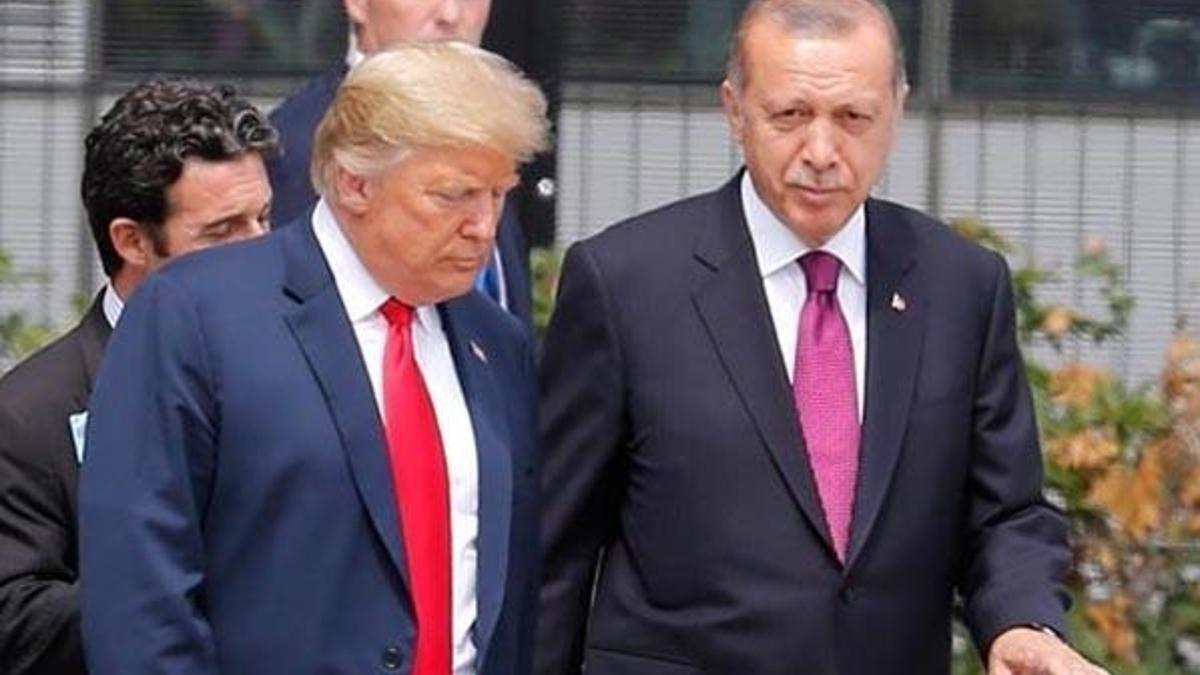 Cumhurbaşkanı Erdoğan ile Trump arasında kritik görüşme!