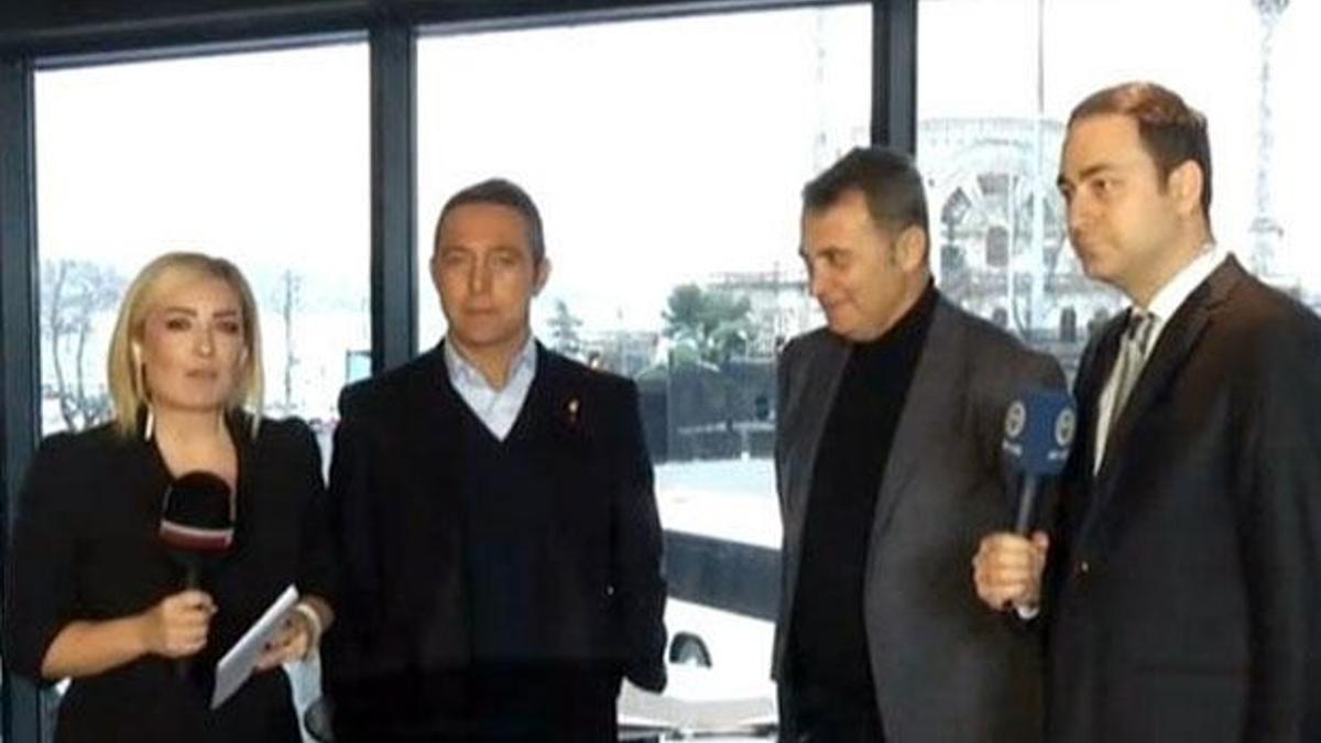 Beşiktaş-Fenerbahçe derbisi öncesi tarihi buluşma!