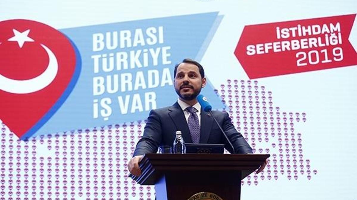 Bakan Albayrak'tan 2,5 milyon istihdam müjdesi