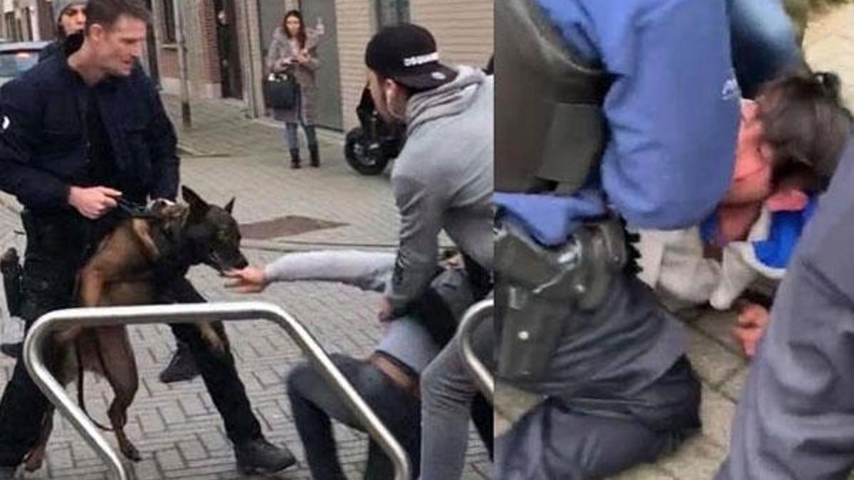 Belçika’da Türk öğrenciler ile polis kavga etti!