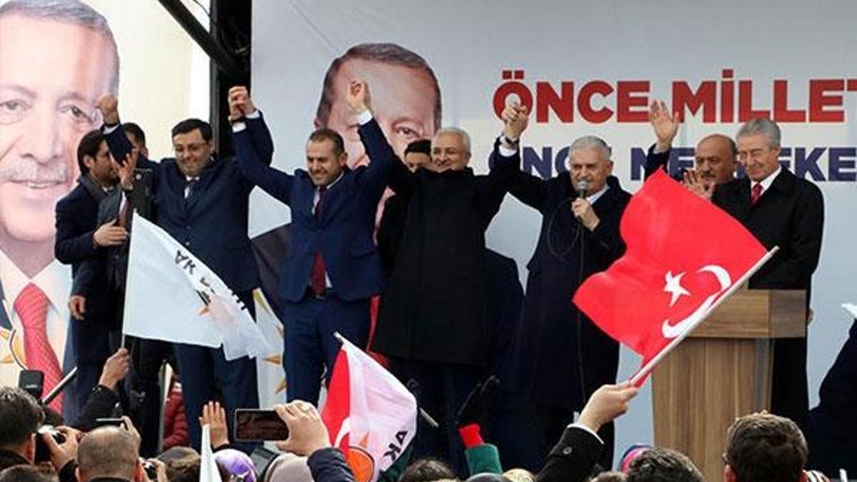 Binali Yıldırım'a memleketinde yoğun ilgi
