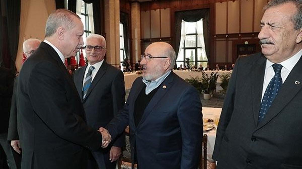 Cumhurbaşkanı Erdoğan, kanaat önderleri ile görüştü