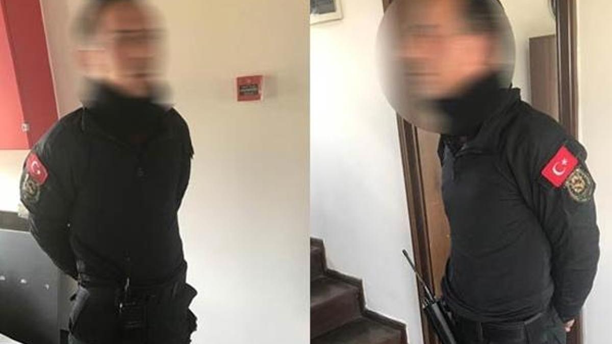 Bursa'da yakalandı! Özel harekat kıyafeti, silah, telsiz...