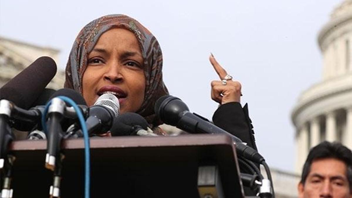 Cumhuriyetçilerden Ilhan Omar'a "terörist" benzetmesi