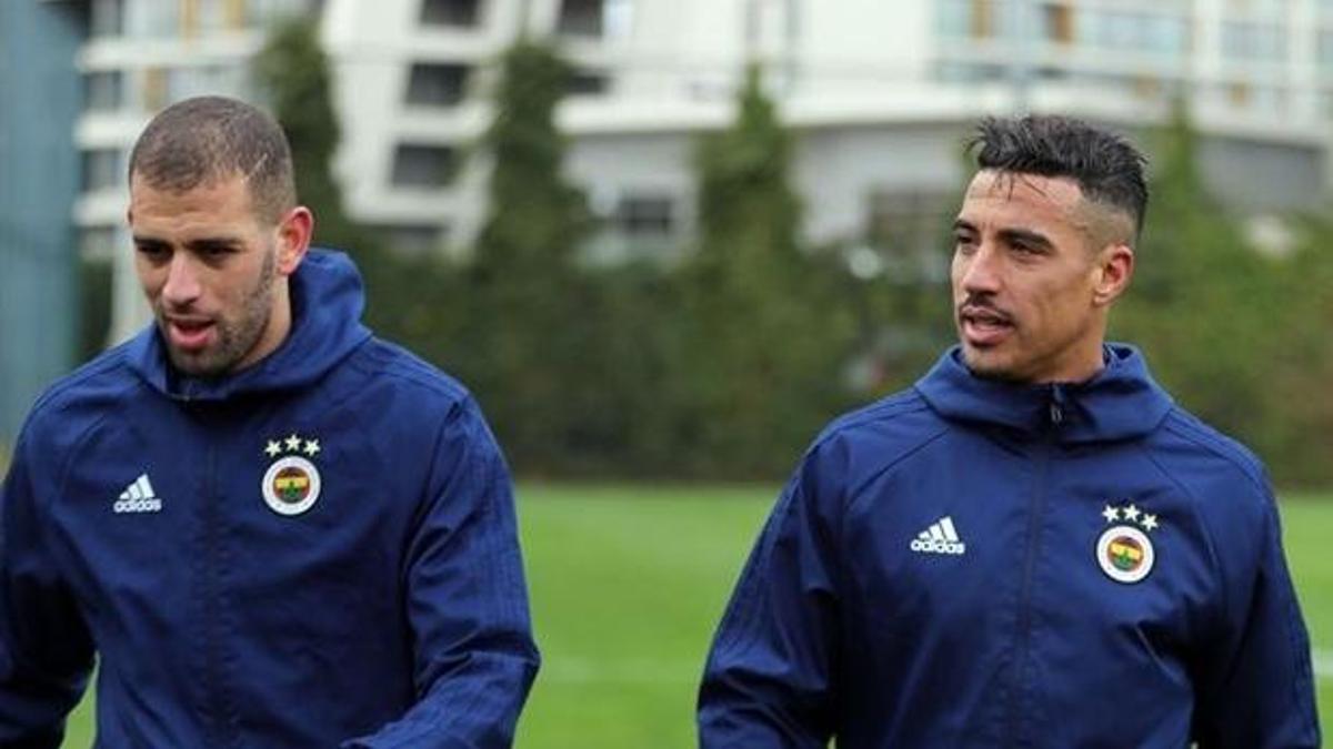 Slimani ve Benzia'nın bileti kesildi
