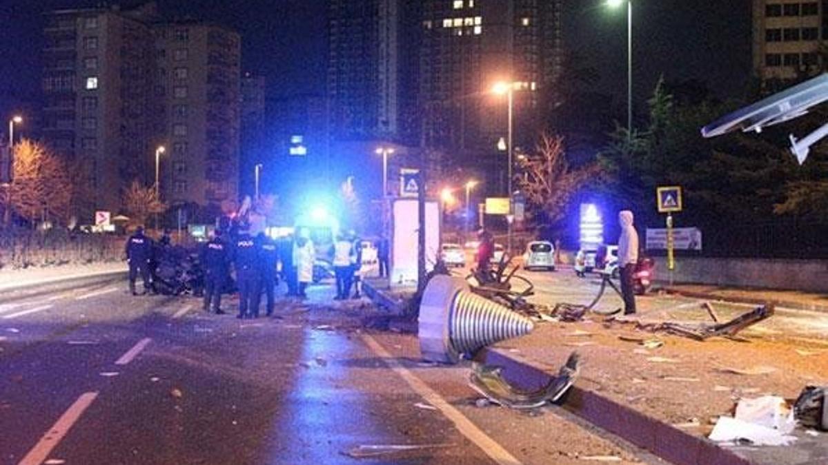 Şişli’de otomobil takla attı! Yaralılar var
