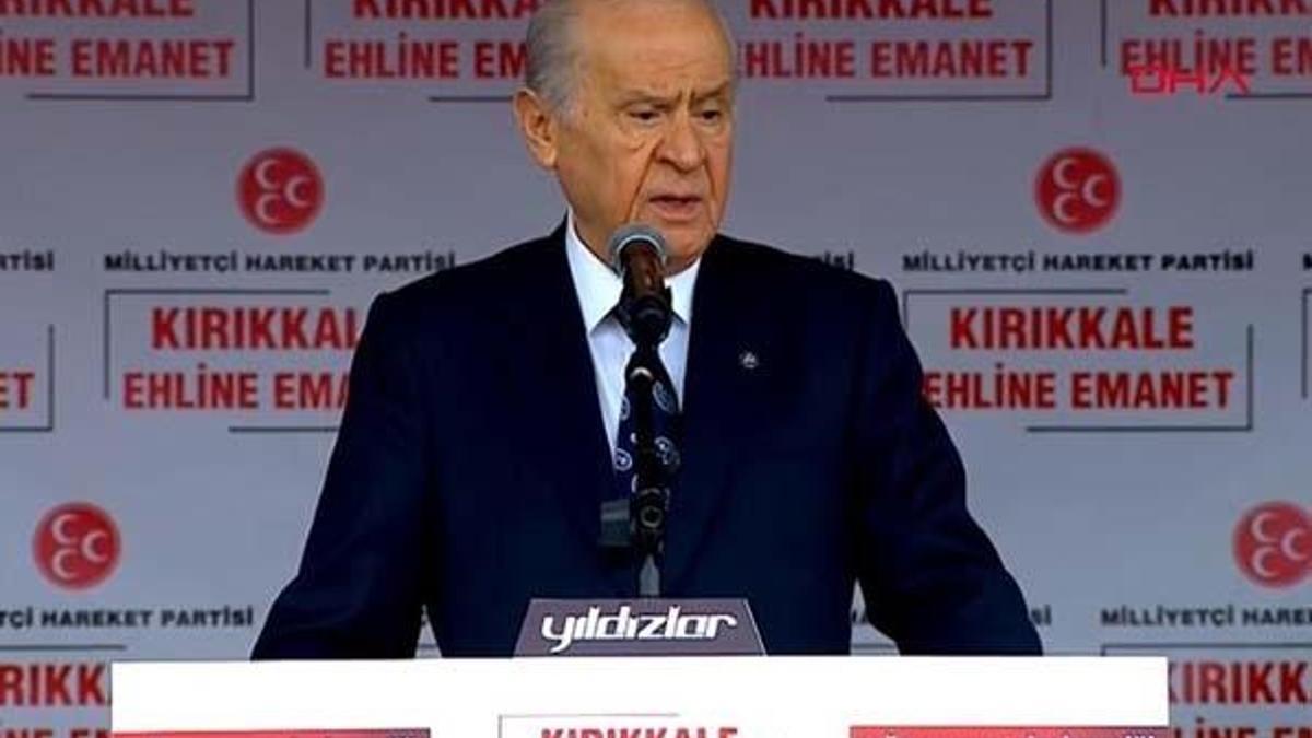 MHP Lideri Devlet Bahçeli: Çürük yumurtaları ayıklama dönemi gelmiştir