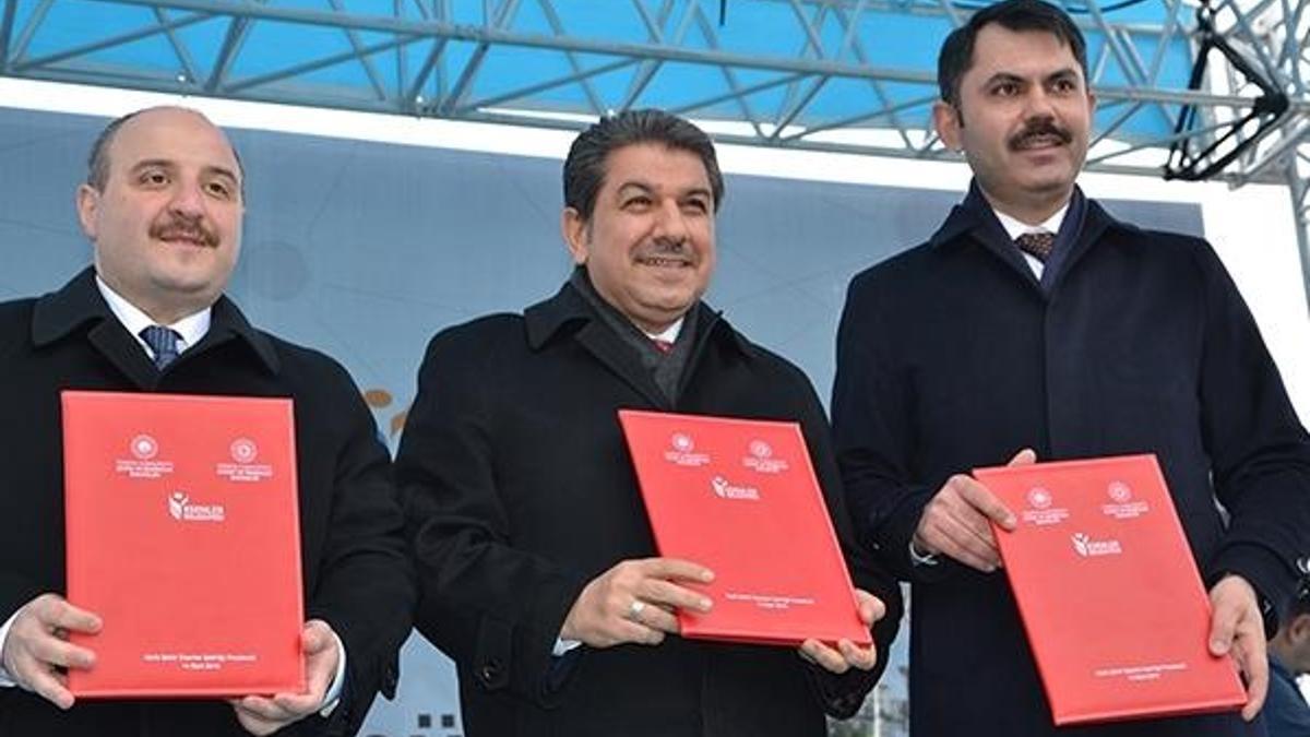 Türkiye'nin ilk 'Akıllı ve Güvenli Şehri'nin temeli atıldı