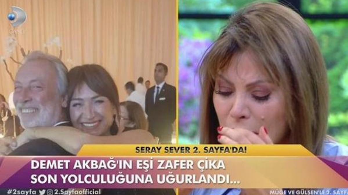 Seray Sever gözyaşlarına boğuldu!