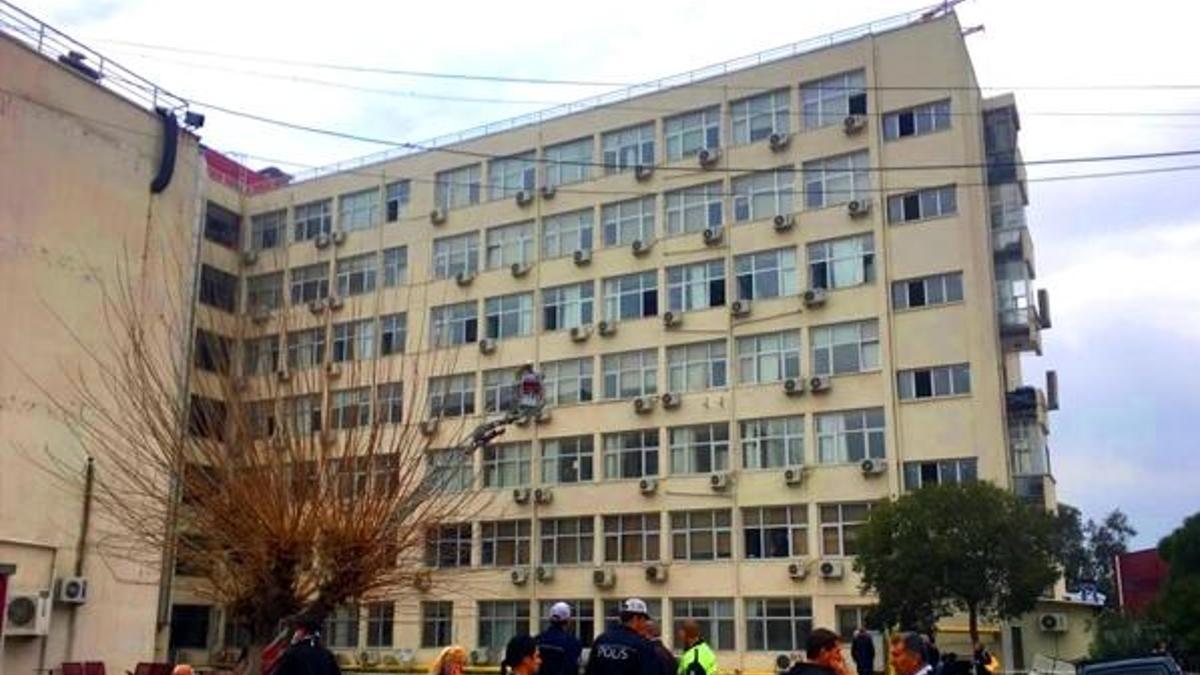 Tepecik Eğitim ve Araştırma Hastanesi'nde yangın!