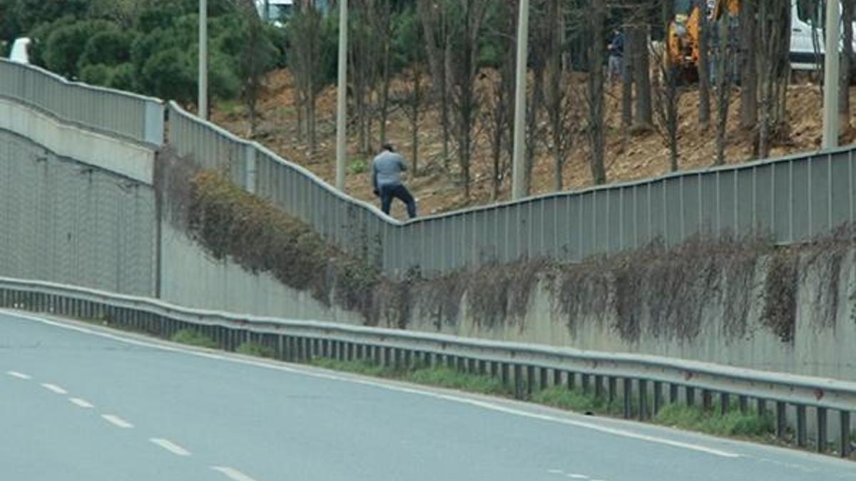 İstanbul'da hareketli dakikalar! Yol tamamen trafiğe kapatıldı