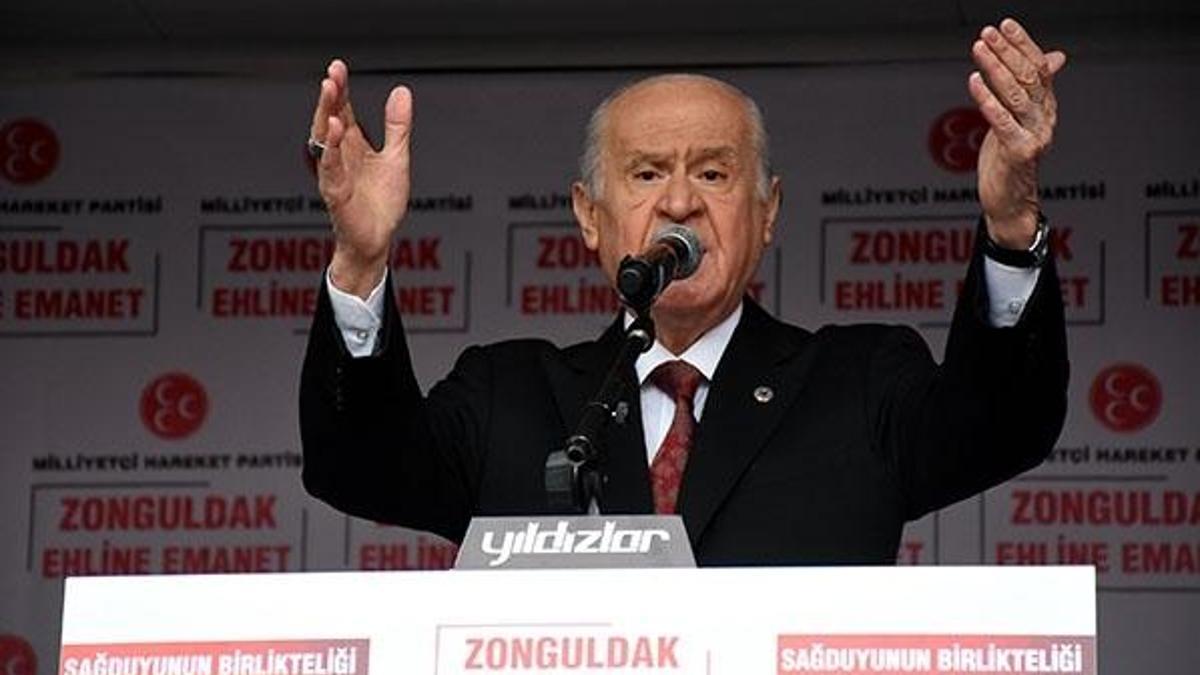 Bahçeli: Türk milletini, Türk devletini hiç kimse ayağa düşüremez