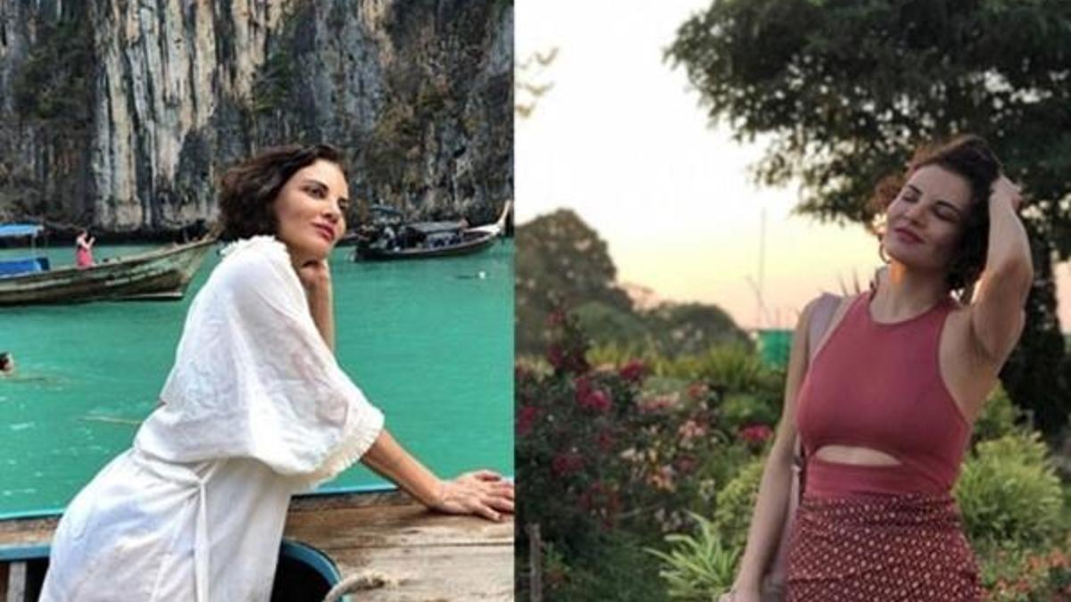 Şarkıcı Göksel'den yatak pozu