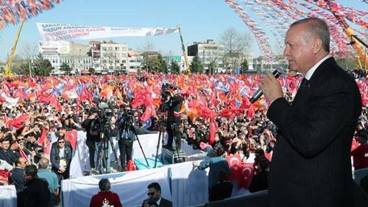 Cumhurbaşkanı Erdoğan 41 günde 44 ilde miting yaptı
