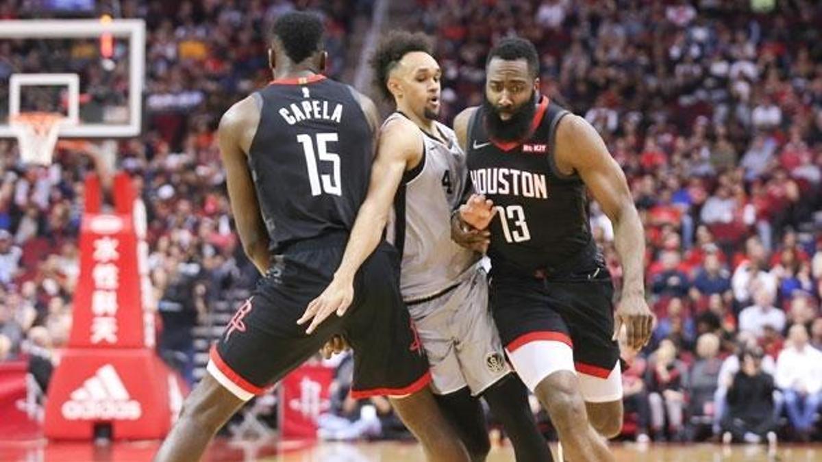 Harden'dan Spurs potasına 61 sayı