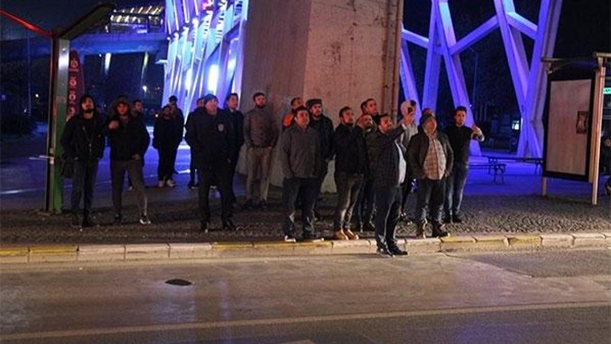 Gece yarısı korku dolu anlar... Böyle izlediler