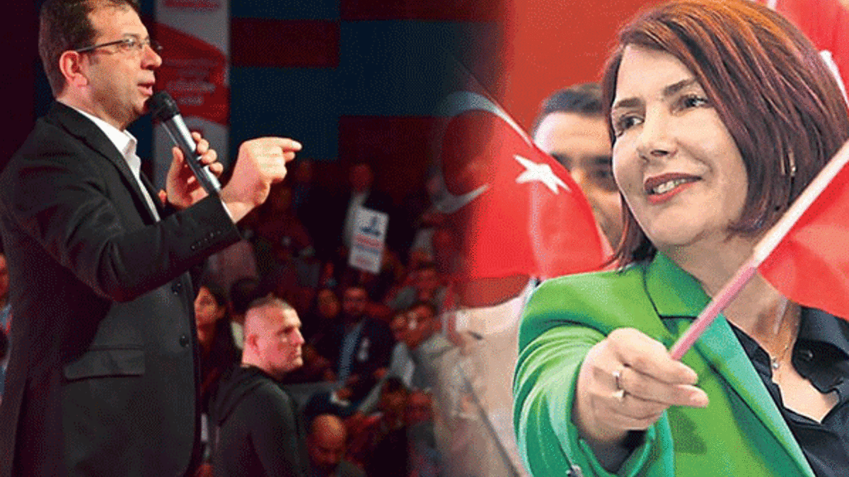 Handan Toprak Benli'den kendisine 'çekil' diyen Ekrem İmamoğlu'na sert yanıt!
